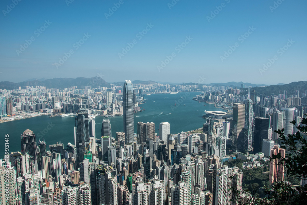 Hongkong, View from the Peak