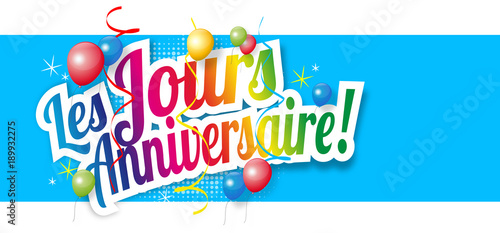 Les jours anniversaire