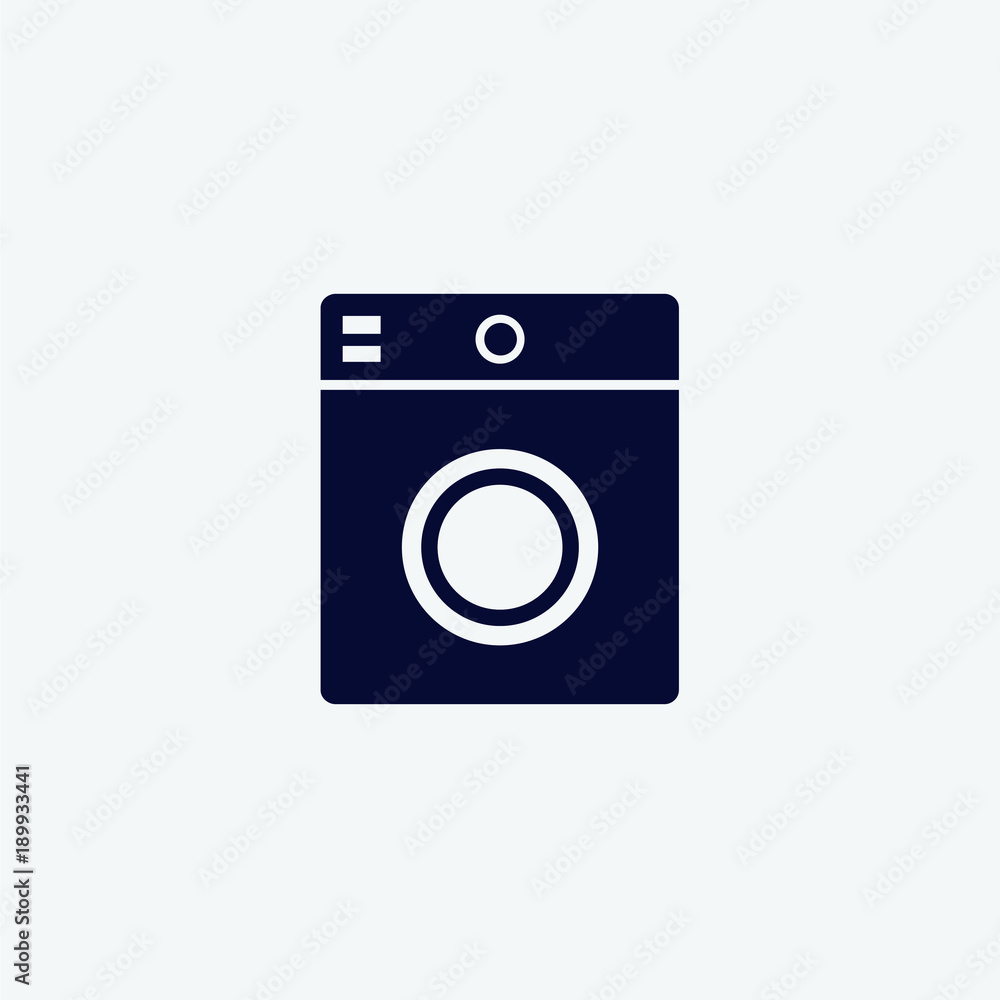 washing machine icon, vector illustration. domestic icon vector washing machine icon, vector illustration. domestic icon vector