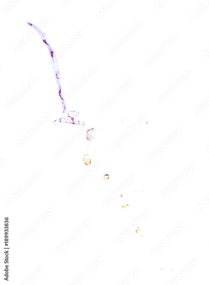 Splash of liquid in motion isolated Splash of liquid in motion isolated