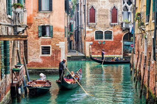 Venedig, Kanal Fototapeta