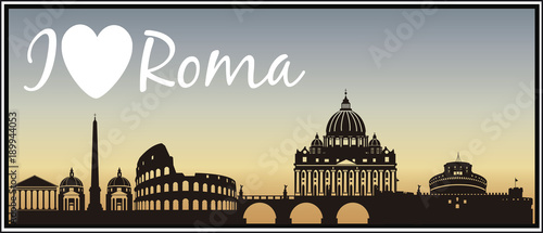 roma puesta de sol