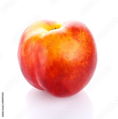 Wallpaper Mural Peach isolated on white. Torontodigital.ca