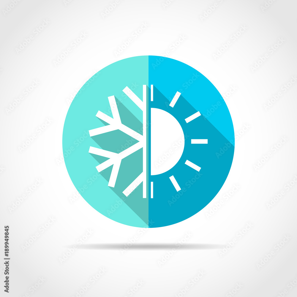 Climate icon. Vector illustration. Climate icon. Vector illustration.