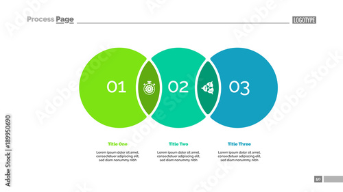 Three Circles Solution Slide Template