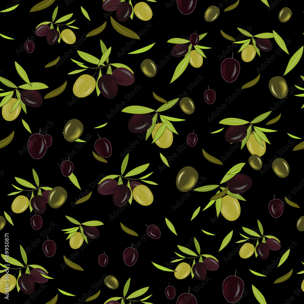 Olive Branch Premium Peel  Stick Wallpaper