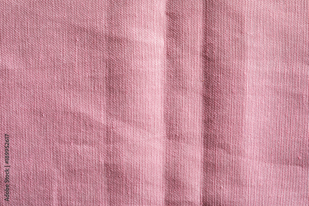 Fototapeta premium Crumpled fabric texture as background