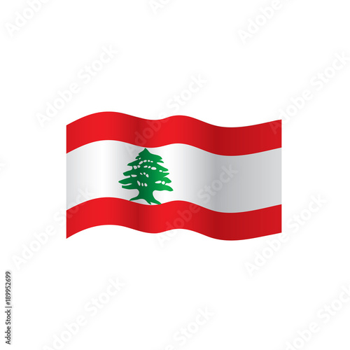 Lebanese flag, vector illustration Free Download Lebanese flag, vector illustration - GFXLoad