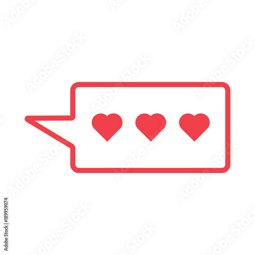 Valentine's day. Icon. Communication by messengers of love.