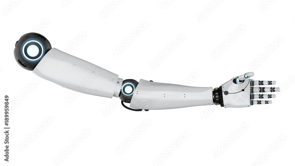cyborg arm isolated cyborg arm isolated