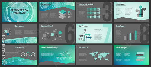 Business presentation templates