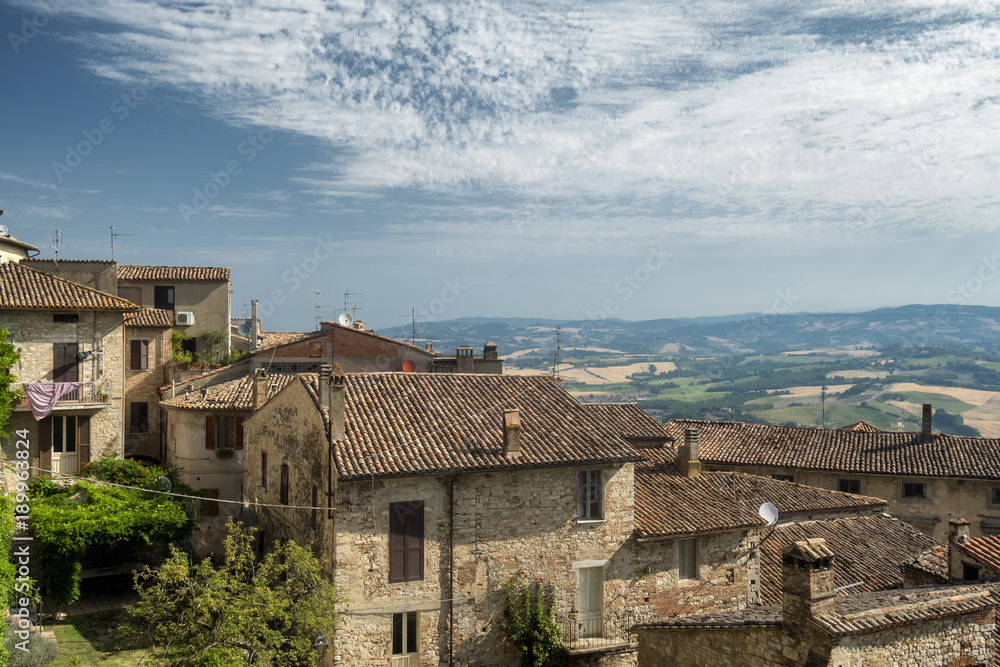 View of Todi, in Umbria