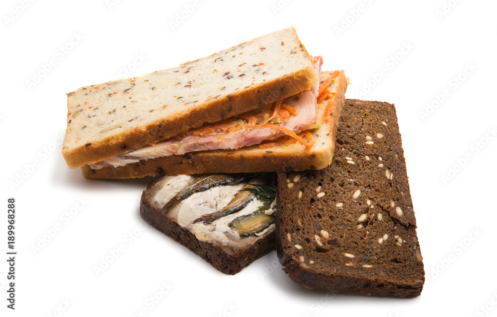 sandwich isolated sandwich isolated