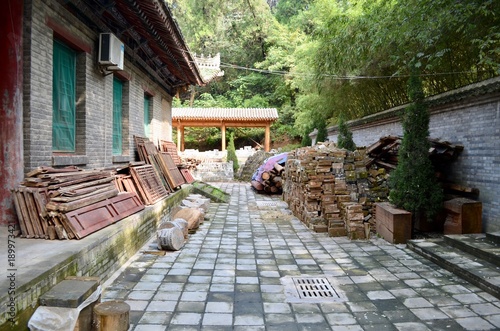 Canvas Print 中国 陝西省 西安 興教寺 China Shaanxi Xi'an
