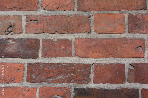 Old Red Brick wall