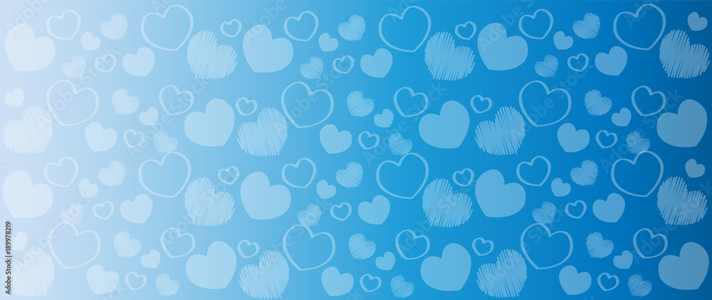 Happy valentines day copy space banner Happy valentines day copy space banner