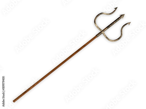 sea trident 3d rendering