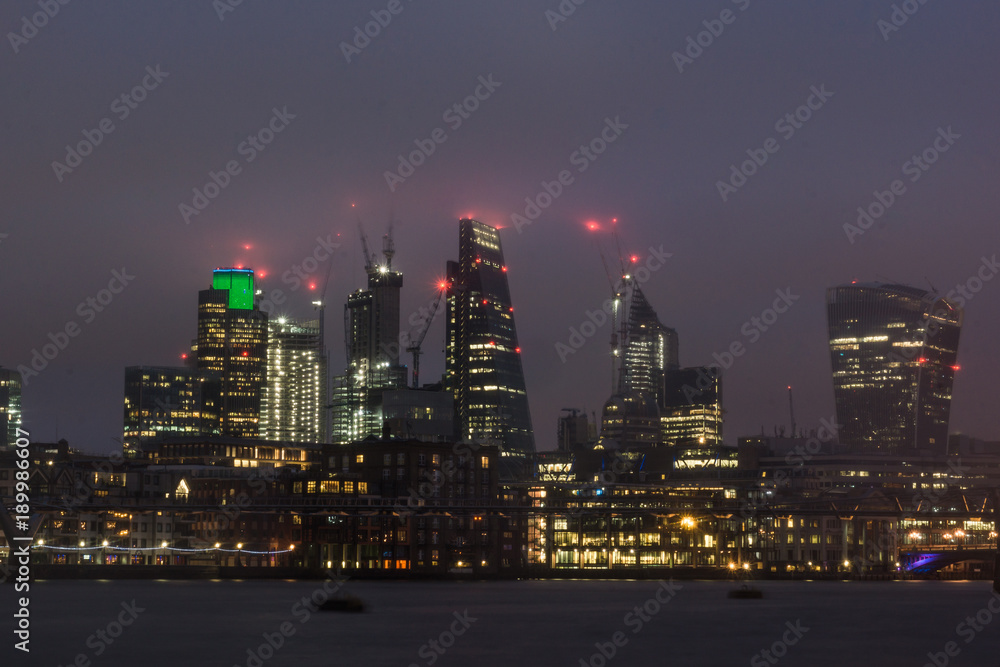 Fototapeta premium Skyline City of London 3