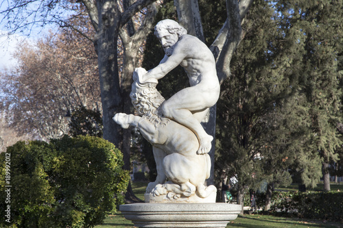 Hercules y el león de Nemea