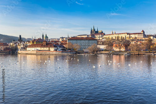 Panoramic View Of Prague - Czech Republic, Europe