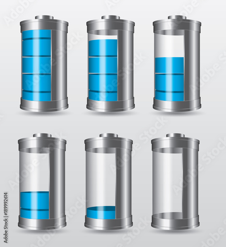 Batterie bleue