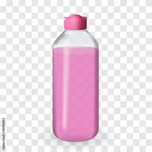 Layout jars filled on transparent background. Vector illustration.