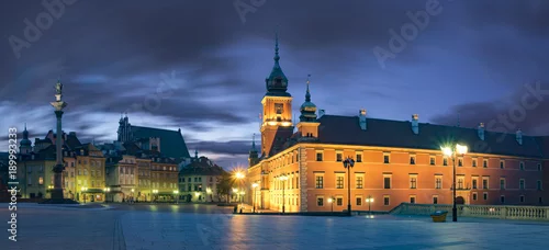 Obraz Zamek Królewski w stolicy Polski, Warszawie