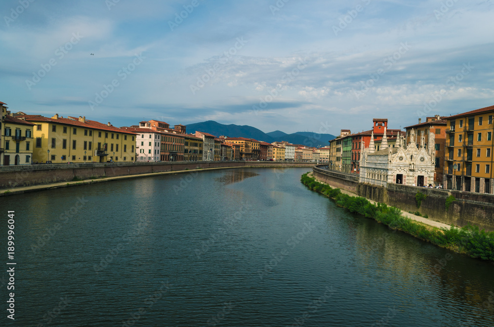 Pisa, Italy River View