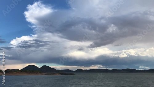 clouds over gariepdam photo