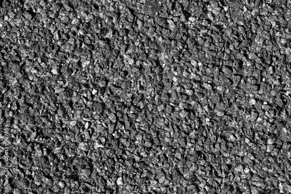 Asphalt texture in black and white. Asphalt texture in black and white.