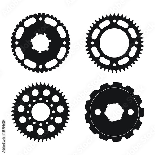 Motorcycle Sprocket Set