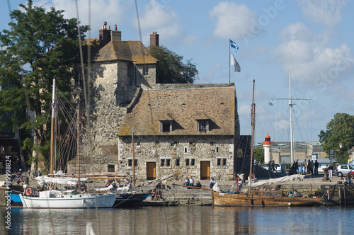 Canvas Print Port de honfleur