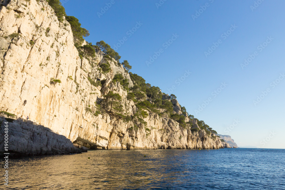 Calanques National Park view, France