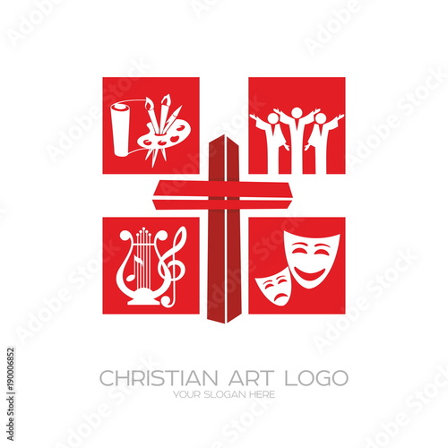 Logo of the Christian creative team performing theatrical productions, poems, musicals