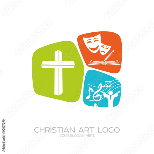 Logo of the Christian creative team performing theatrical productions, poems, musicals
