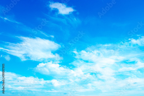 blue sky with cloud