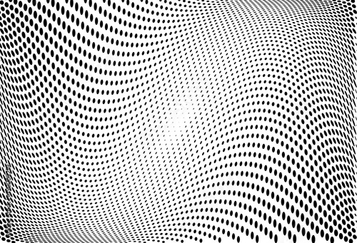 Abstract futuristic halftone pattern. Comic background. Dotted backdrop with circles  dots  point small scale. 