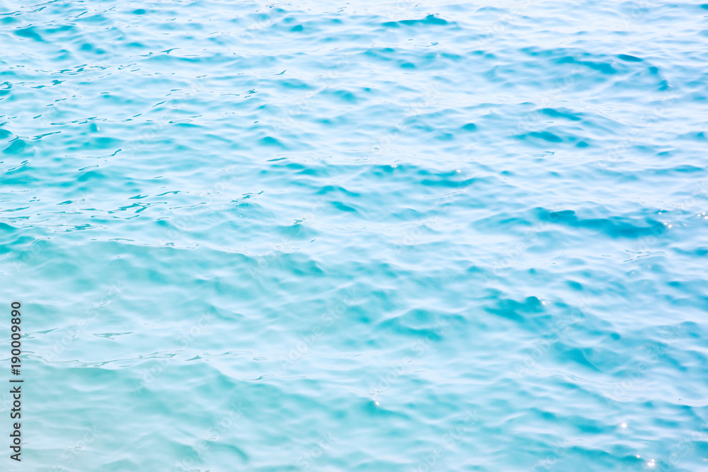 Beautiful azure blue water background Beautiful azure blue water background