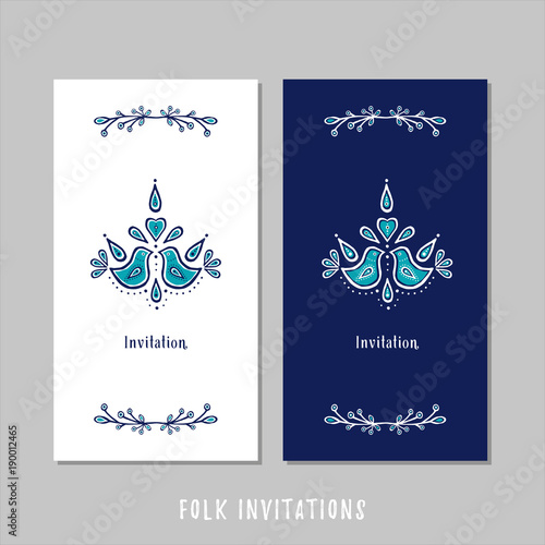 FOLK INVITATIONS
