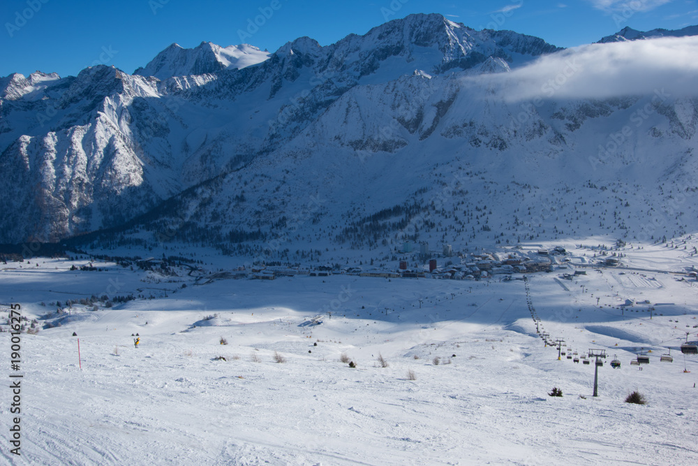 custom made wallpaper toronto digitalCloud above Passo Tonale