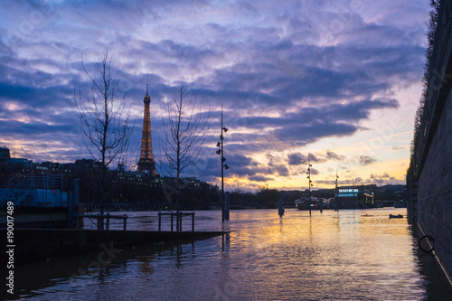 Crue de la Seine à PAris © Julien