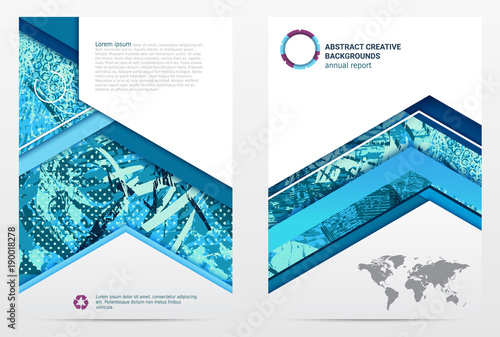 abstract design graphic template