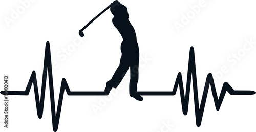 Golf heartbeat pulse