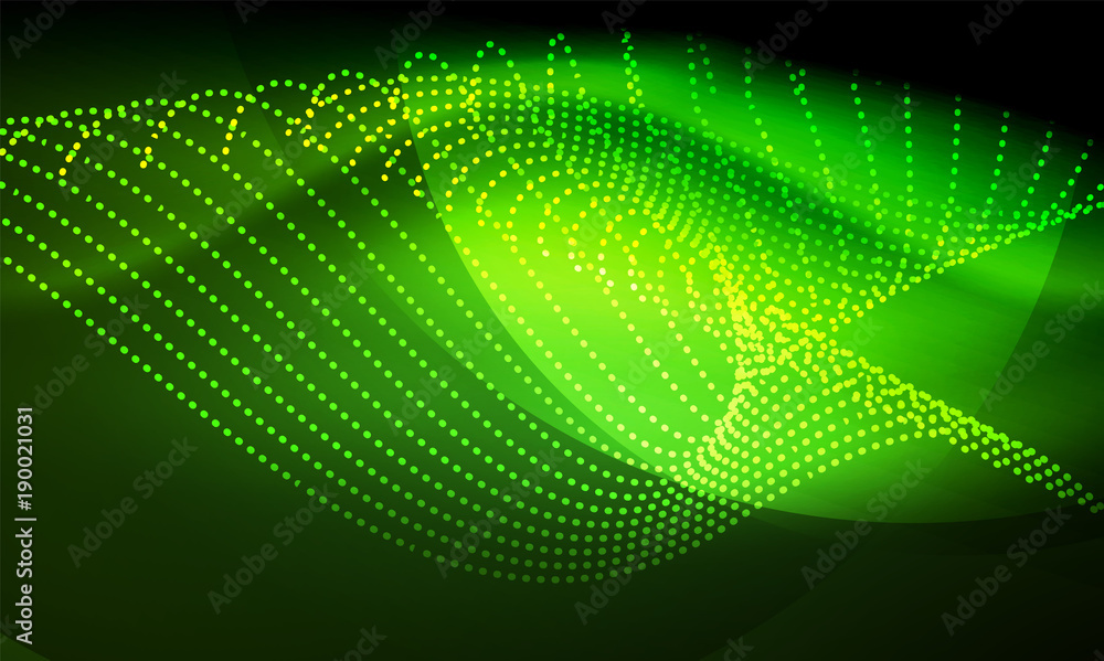 Smooth neon wave Smooth neon wave