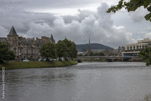 Inverness, Scottish Highlands. Scotland, United Kingdom. August 2016 photo