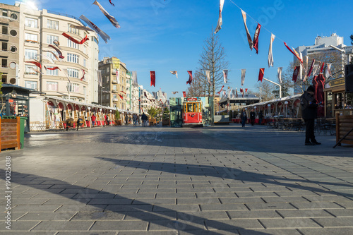 Taksim Square in Istanbul photo
