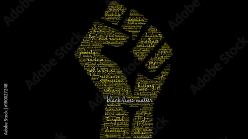 Black Lives Matter Word Cloud