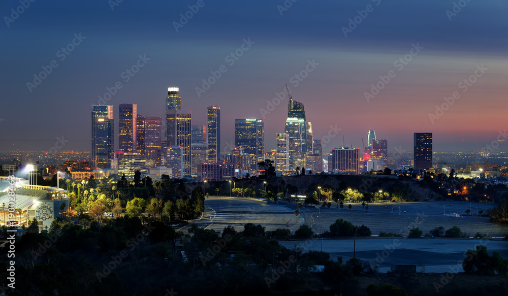 Los Angeles Skyline from Elysian Park
