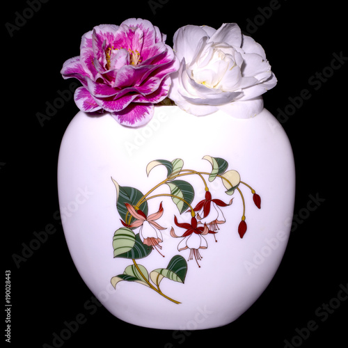 Flowers and paperweights