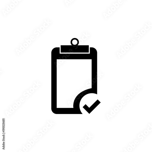 checklist icon. Element of finance for mobile concept and web apps. Illustration icon for website design and development, app development. Premium icon